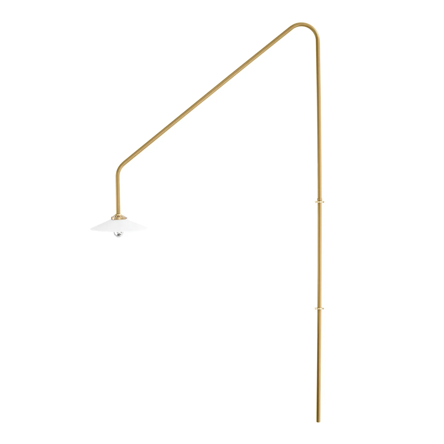 Valerie Objects - Hanging Lamp N°4 Brass - Vägglampor - Muller Van Severen - Glas/Metall