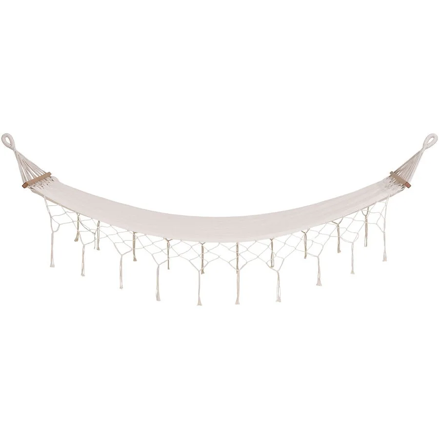 Hängematte Brayen offwhite Wolle/Polyester B 80 T 200 cm