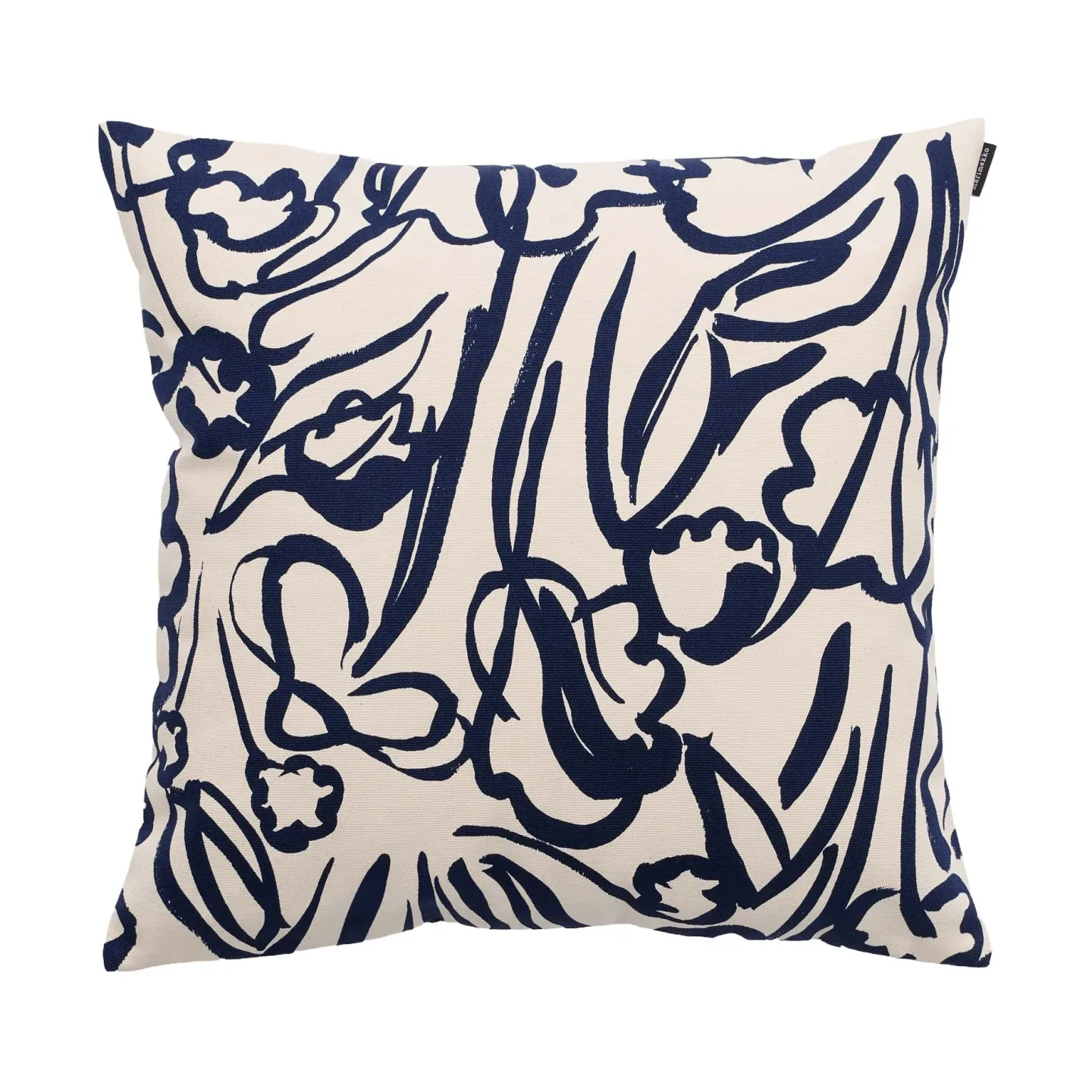 Marimekko Ensikukat kuddfodral Off white-dark blue