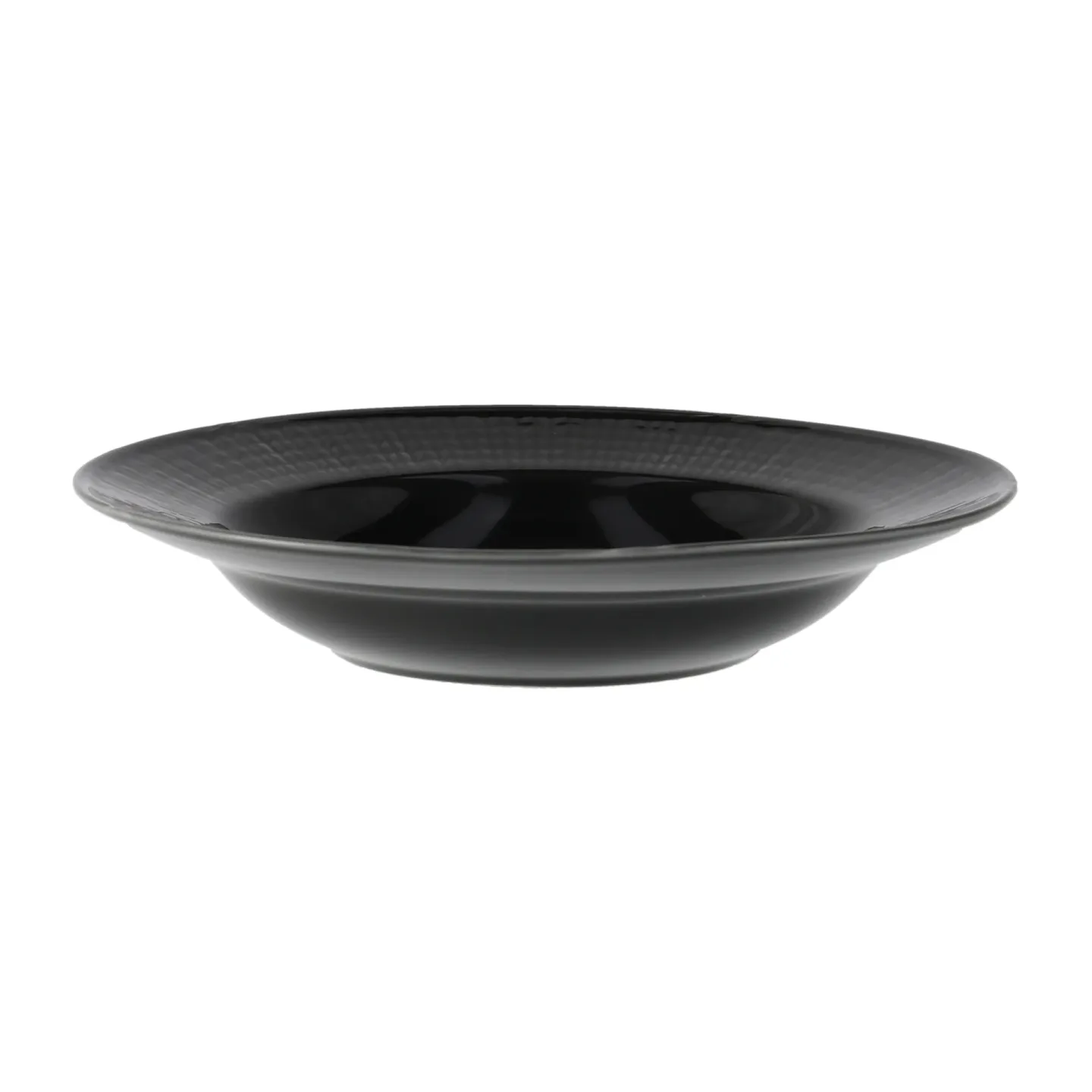 Rörstrand Swedish Grace djup tallrik Ø25 cm sten (mörkgrå)
