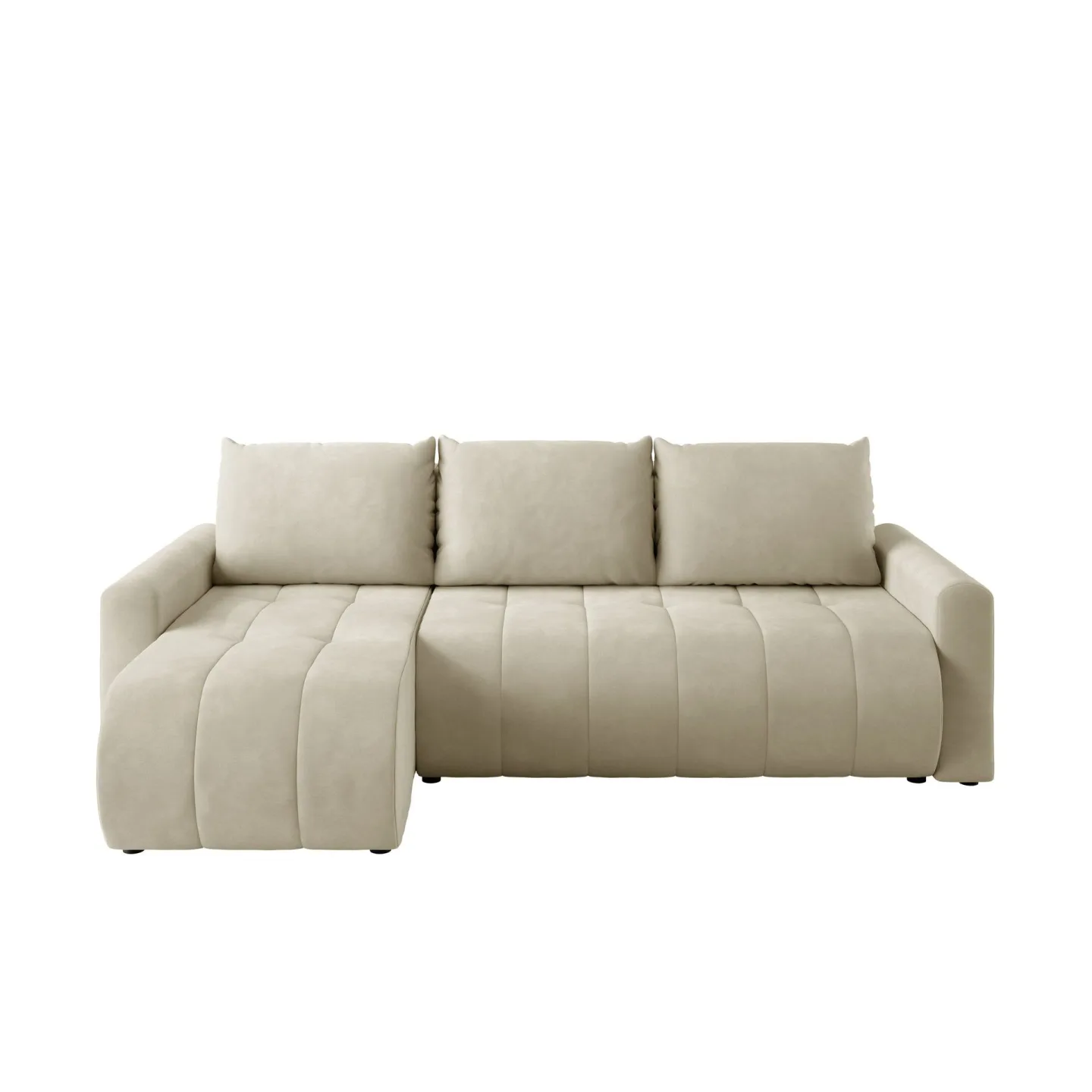 Fynrican 3-sits Bäddsoffa med divan - Polo 872 (beige)