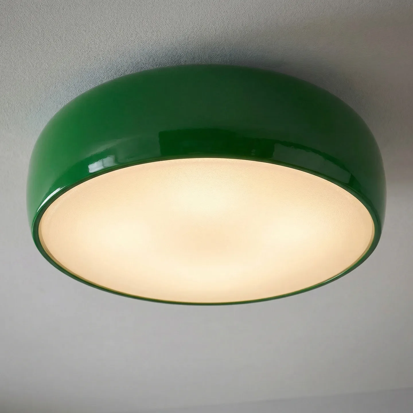 Smithfield C taklampe grønn - FLOS - Stue - Design - Metall - Rund