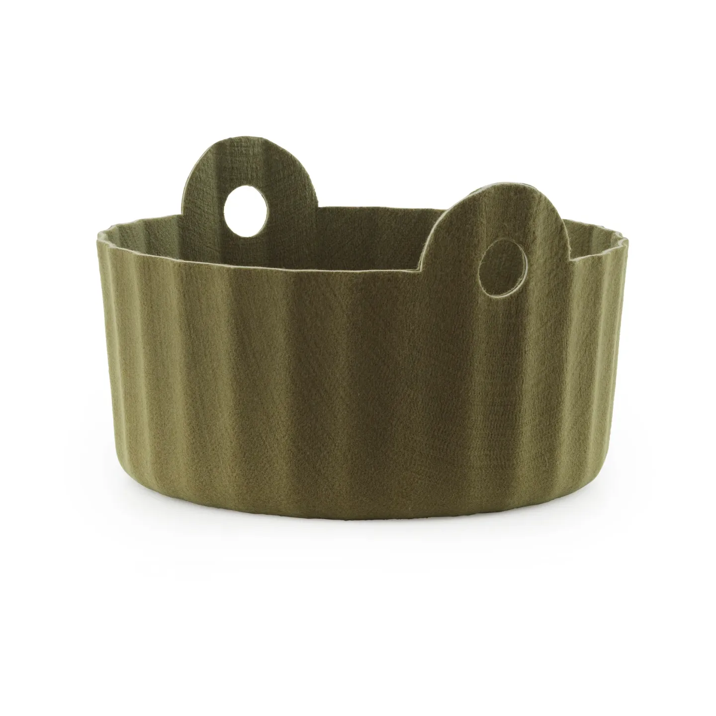 Normann Copenhagen Colu Basket Aufbewahrungskorb Ø44 cm Olive