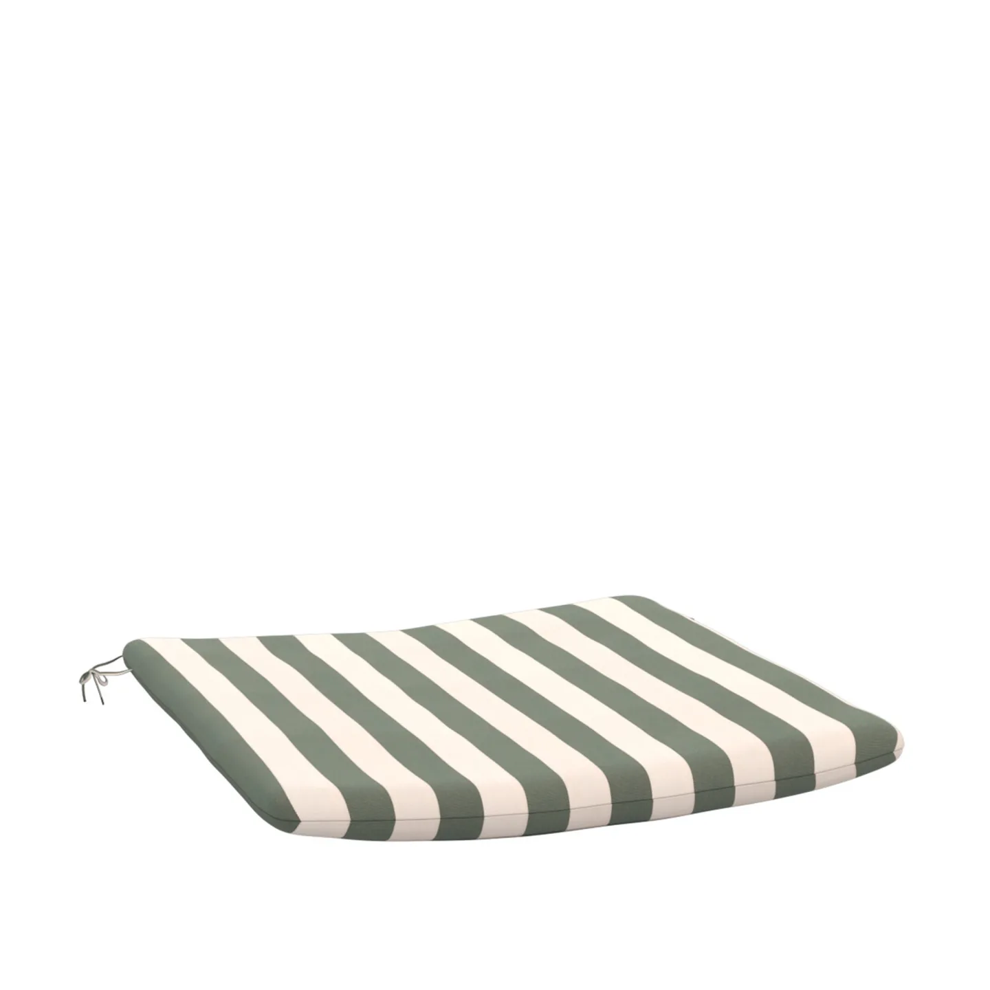 Fritz Hansen - Selandia sittdyna utomhusstol light apricot/dark green stripe - Dynor och kuddar - Skagerak Design Team