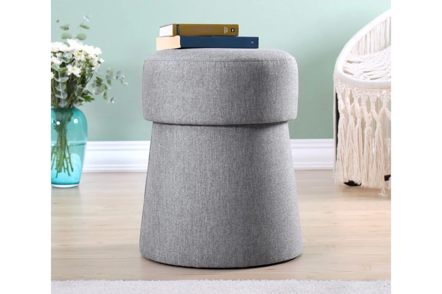 Waterford Sittpuff 40 cm - Ljusgrå