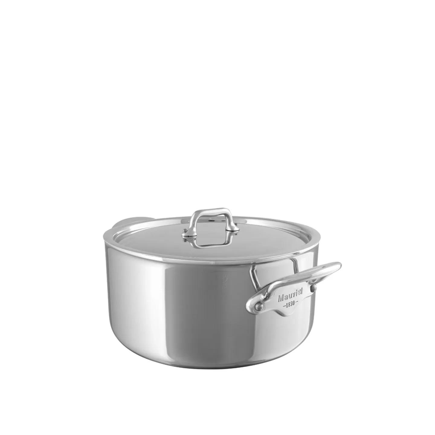 Mauviel - Pot With Lid Cook Style Steel 1,7 L - Grytor och kastruller