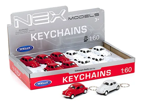 Nyckelring klassisk volkswagen (Färg: VIT)