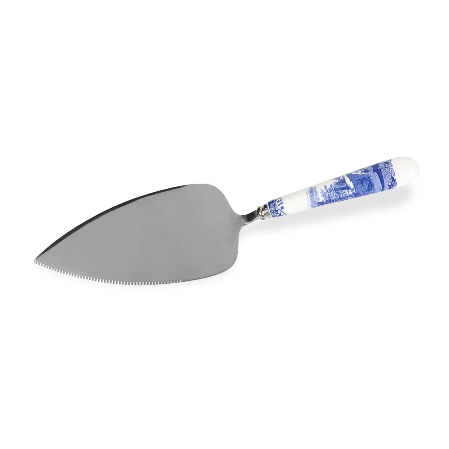 Blue Italian tårtspade blå/vit