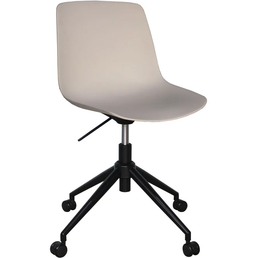 Bürostuhl Livio greige Metall H 82.5 cm