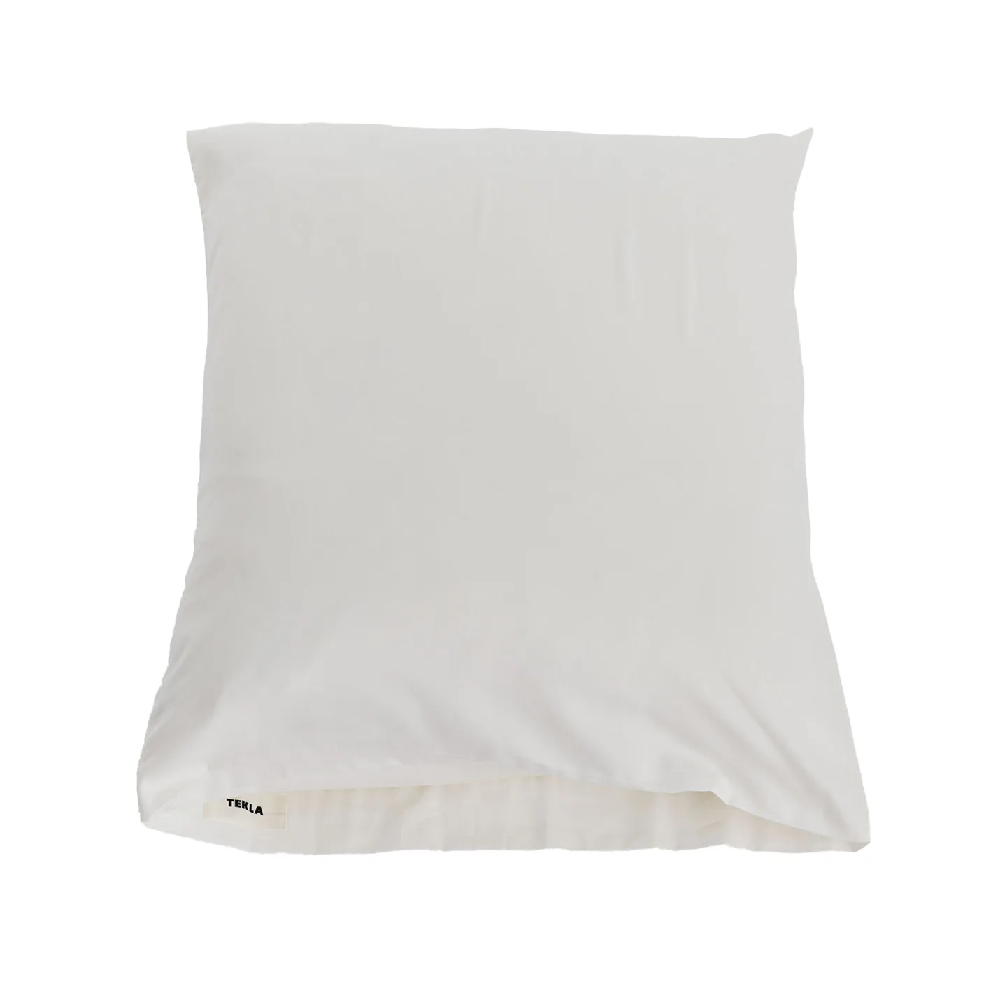 Tekla - Sateen Cloud White örngott 50 x 60 cm - Örngott - Vit - Bomull