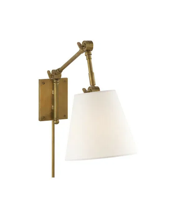 Graves Pivoting Sconce Antique Brass