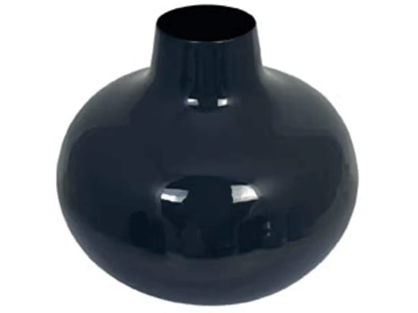 Kaheku Vase Morelia Grau H: 18 cm | Schubiger Möbel