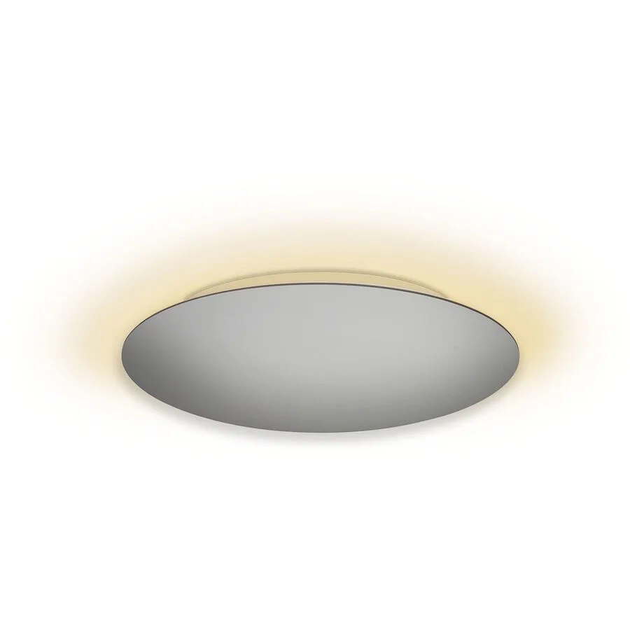 Escale Deckenlampe Blade Silber Aluminium 44 cm 3.5 cm - LED - Lichtfarbe: Extra warmweiss - LED Energiesparlampen