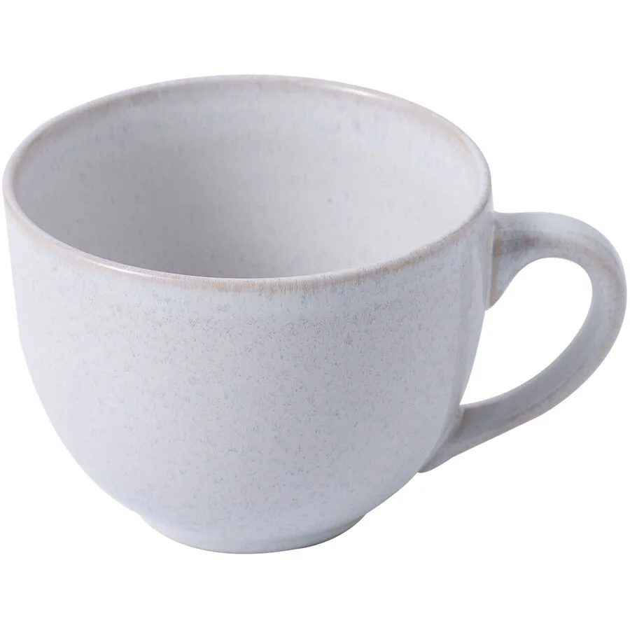 Kaffeetasse Lorraine creme Stoneware H 7.2 cm 0.26 l - Farbe: weiss