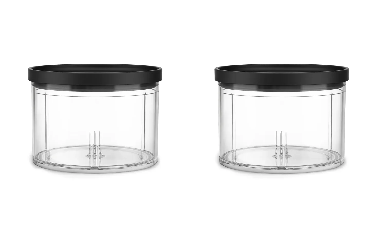 KitchenAid KitchenAid Go Top Down Chopper Schüssel 2er-Packung Transparent