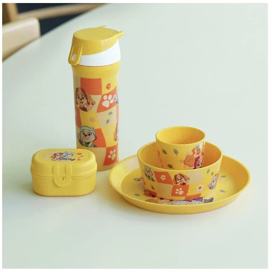 Kindergeschirr-Set Koziol Pawn Patrol Kunststoff 3-tlg