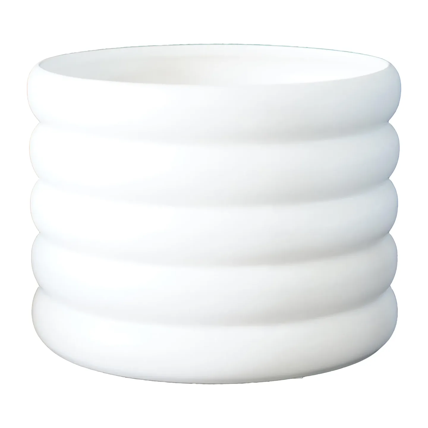 DBKD Mud kruka vit Large, Ø 20 cm