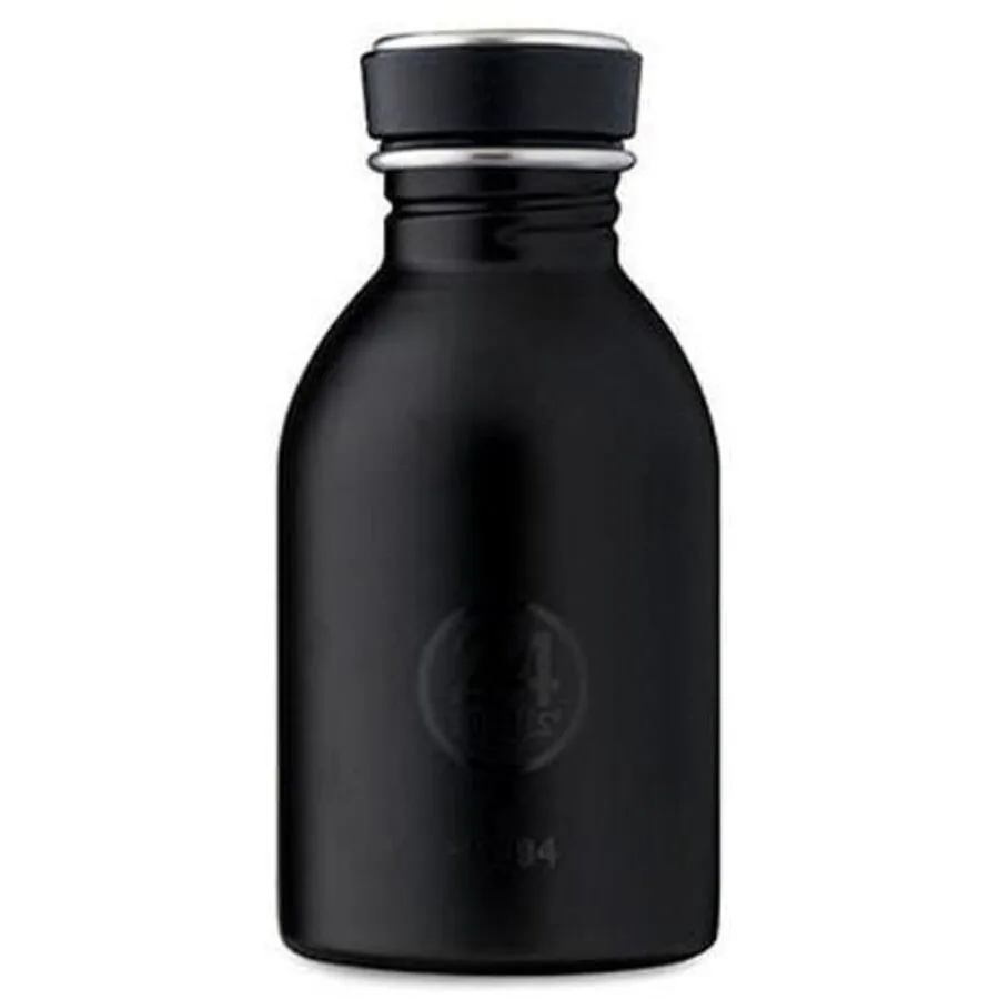 Trinkflasche 24 Bottles Tuxedo Black 250 ml B 6.5 cm