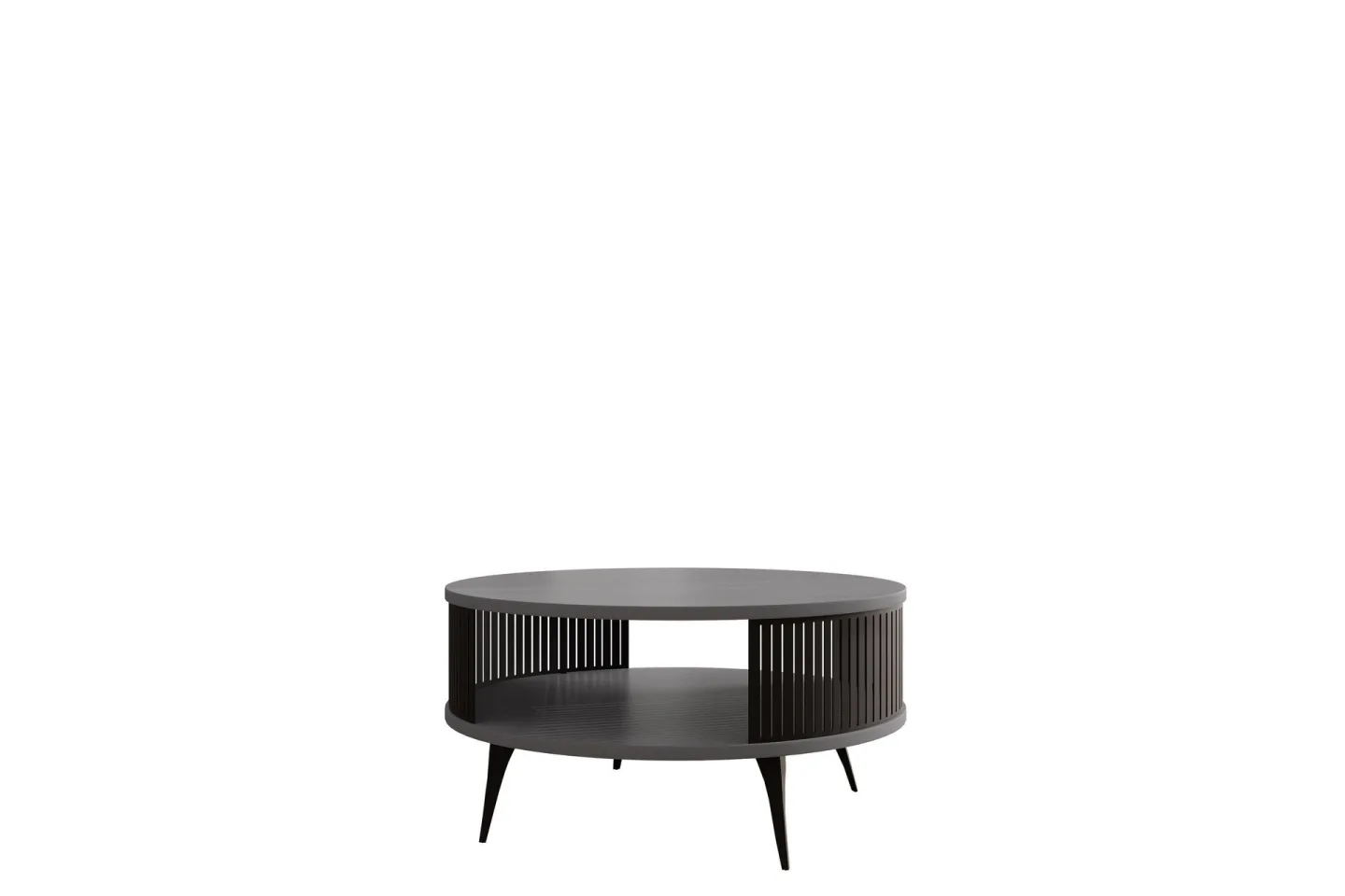 Galia Soffbord 75 cm - Svart/Ljusgrå