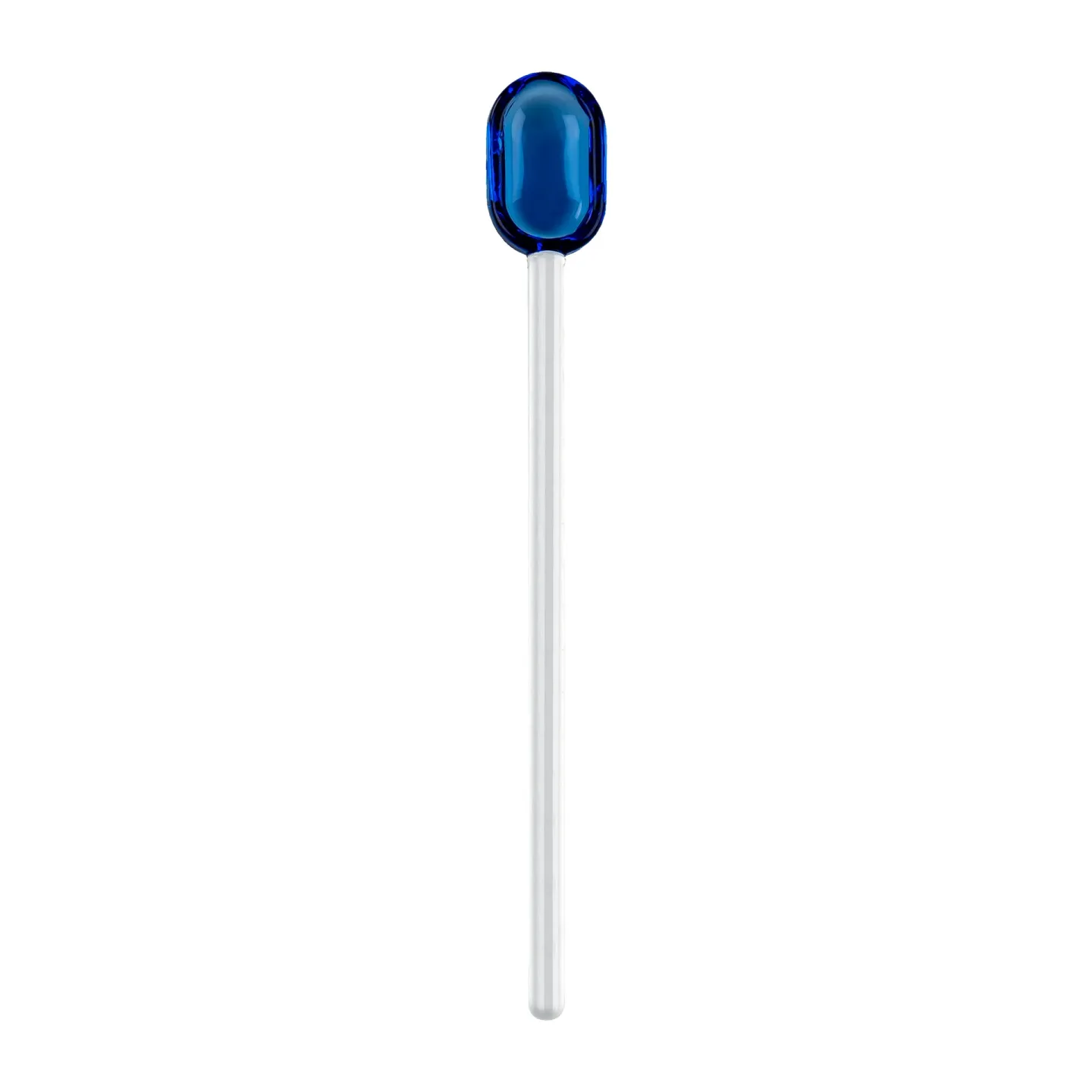 Muurla Muurla Lattelöffel Glas 15,5cm Blue-clear