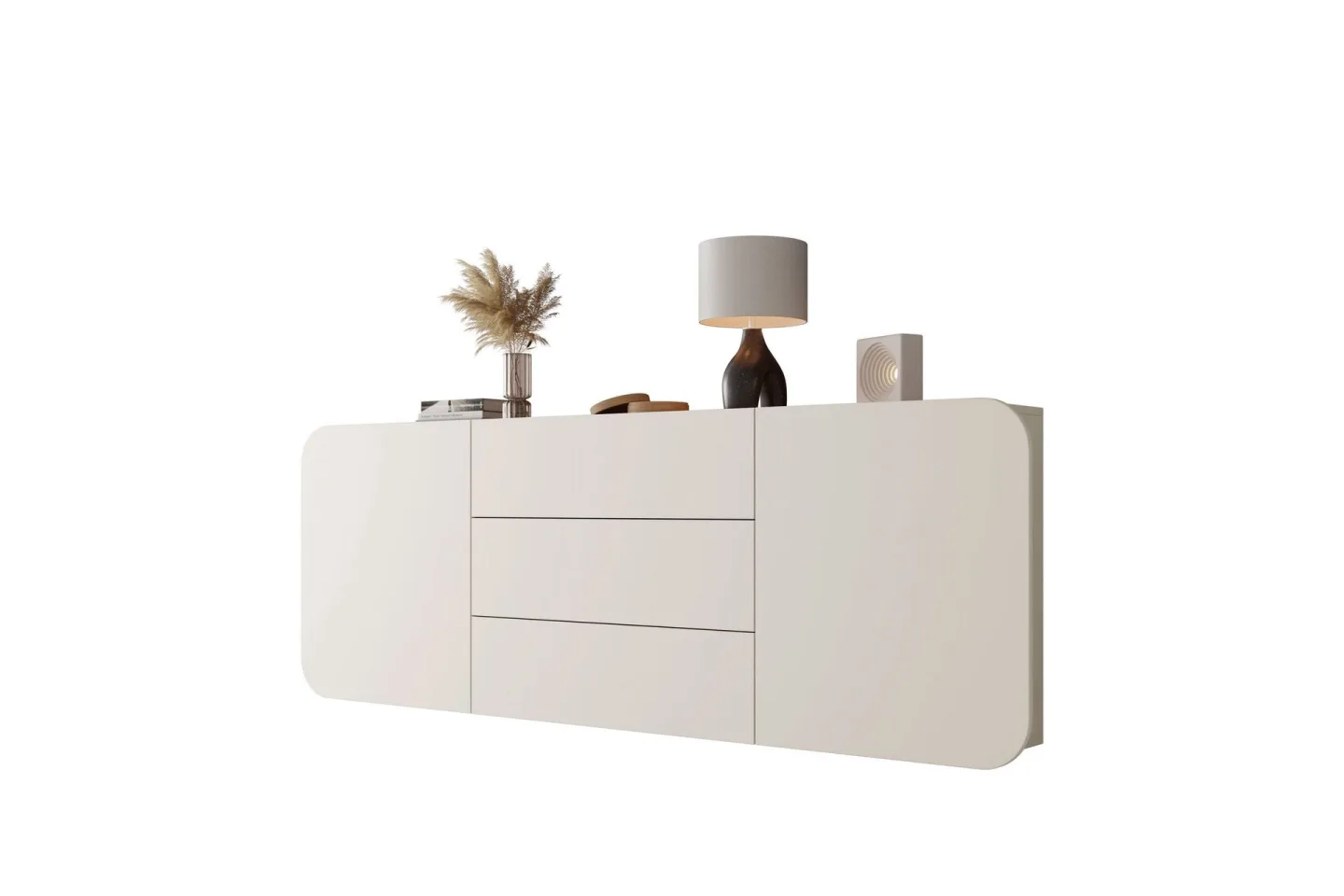 Duartina Skänk 200x36 cm - Beige