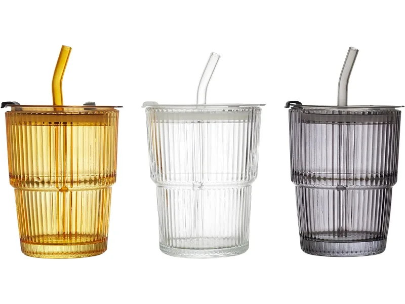 COOK CONCEPT Kaffeebecher ANDREA 40cl glas mehrfarbig 1 Stück