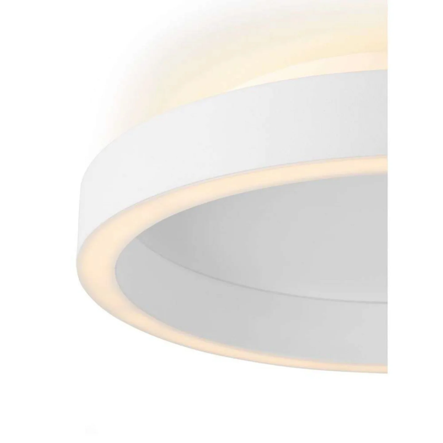 Memory LED-taklampe, hvit, Ø 30 cm - Halo Design - Soverom - Plast - Ring