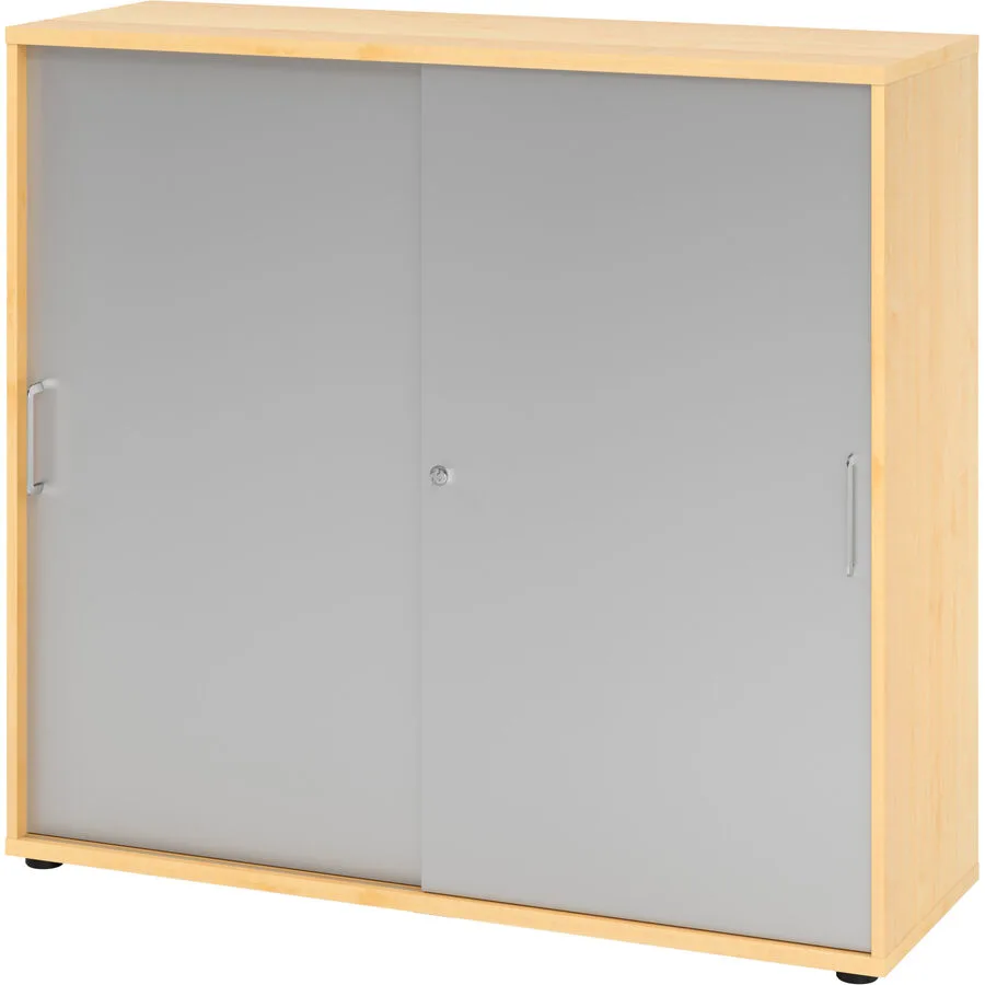 Aktenschrank Office silber Holzwerkstoff B 120 H 110 cm