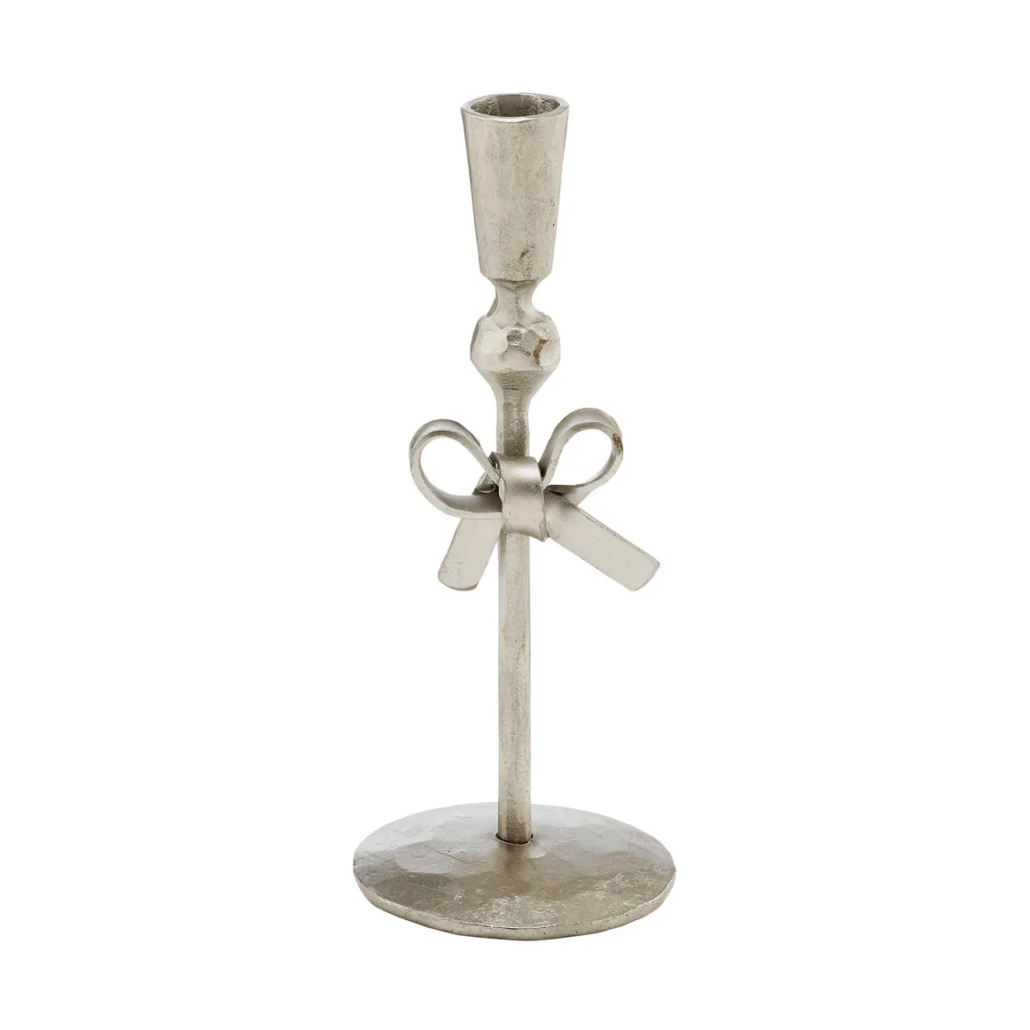 Lene Bjerre Imelia ljusstake Silverfärgad, Ø5,5xH14,5 cm