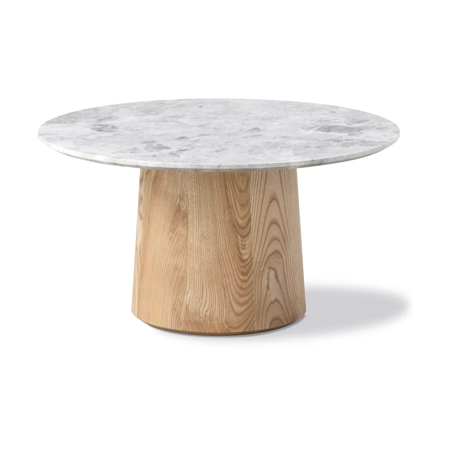 Fredericia Furniture Niveau soffbord Ø61cm Tundra Grey-ash oil treated