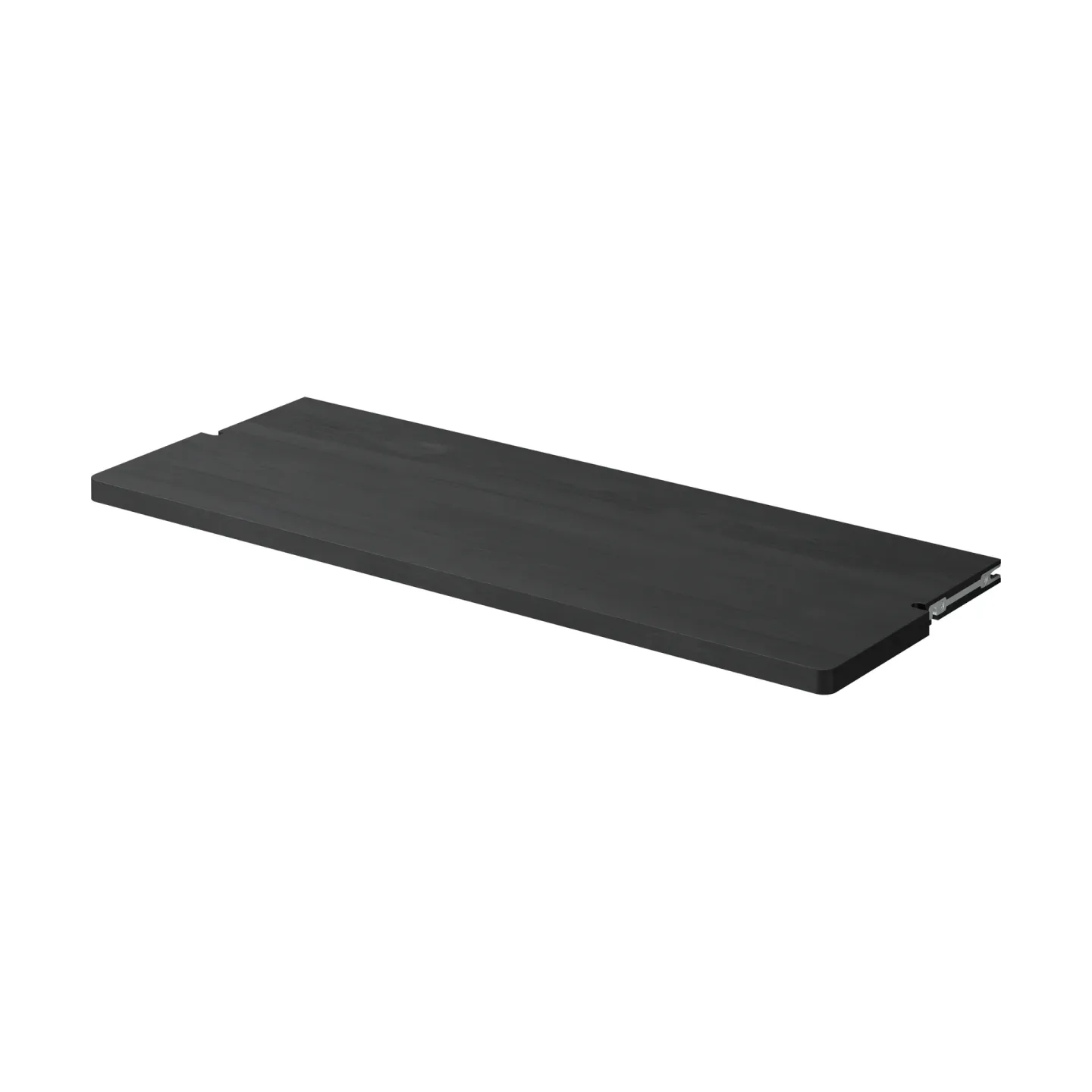 Massproductions Gridlock Deep Shelf W800 Regalbrett Black stained Ash