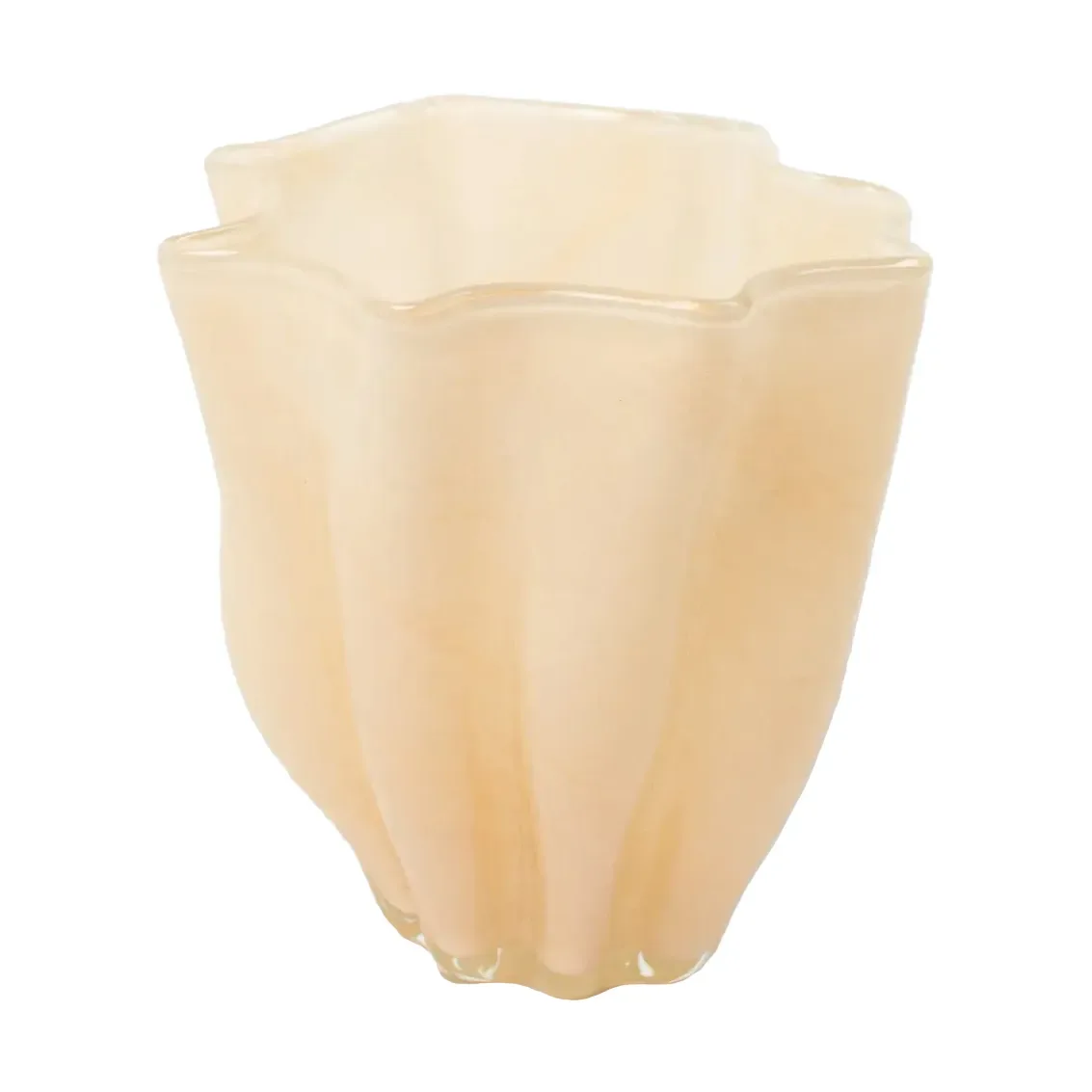 Olsson & Jensen Tess Vase 19,5 cm Elfenbeinfarben