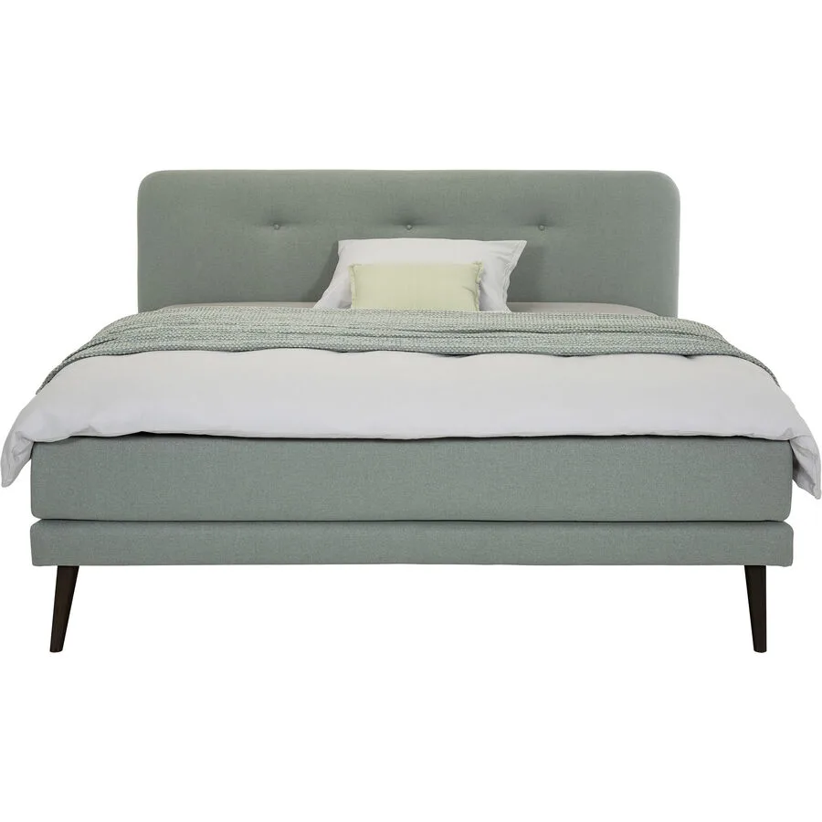 Boxspringbett President mint Stoff 180 x 200 cm - Möbel Konfigurator: Traummöbel individuell zusammenstellen