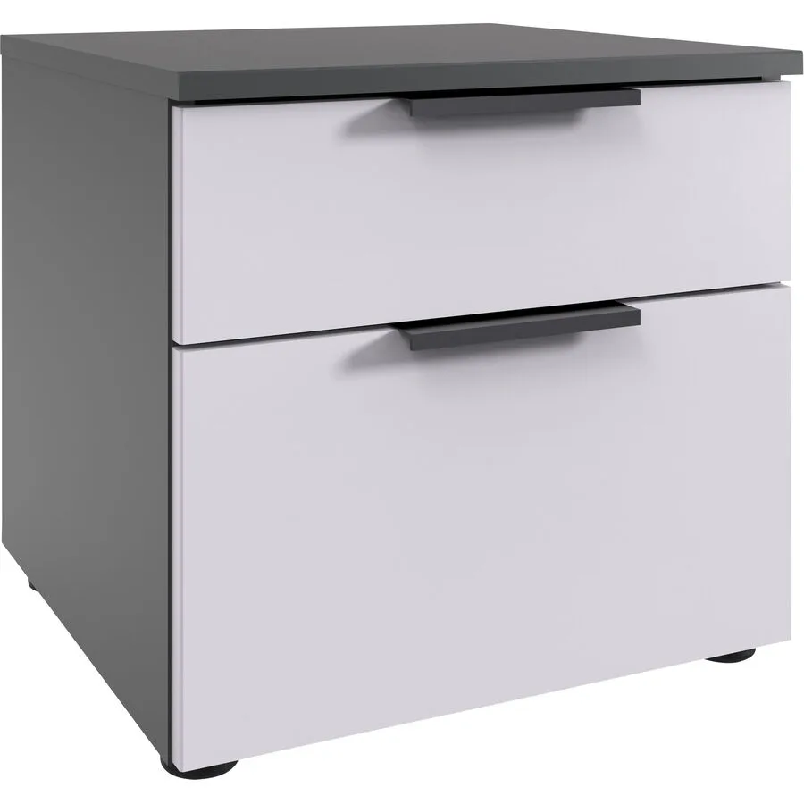Kommode Sanko Weiss/graphit Holzwerkstoff B 41 H 39 cm