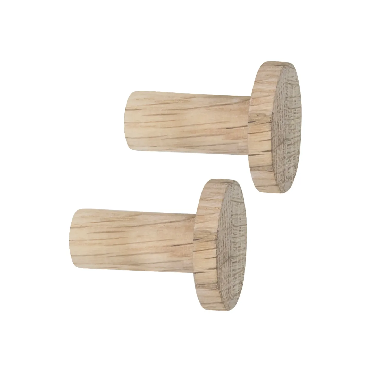 Mette Ditmer Point langer Haken 2er-Pack Eiche