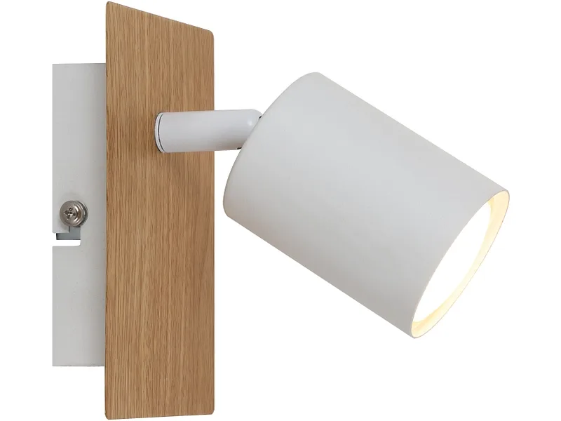1 Spot ZAYAN 7cm 25W weiss