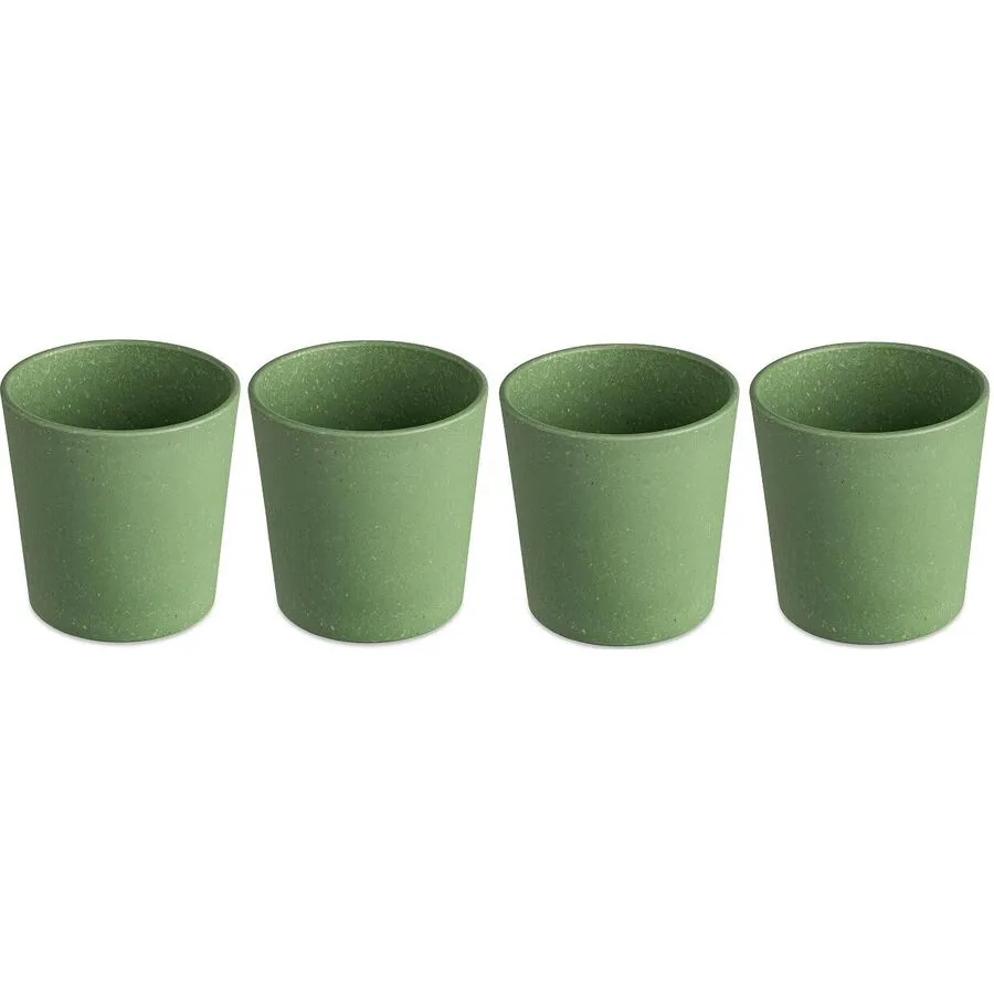 Becher-Set Koziol Grün Kunststoff 190 ml