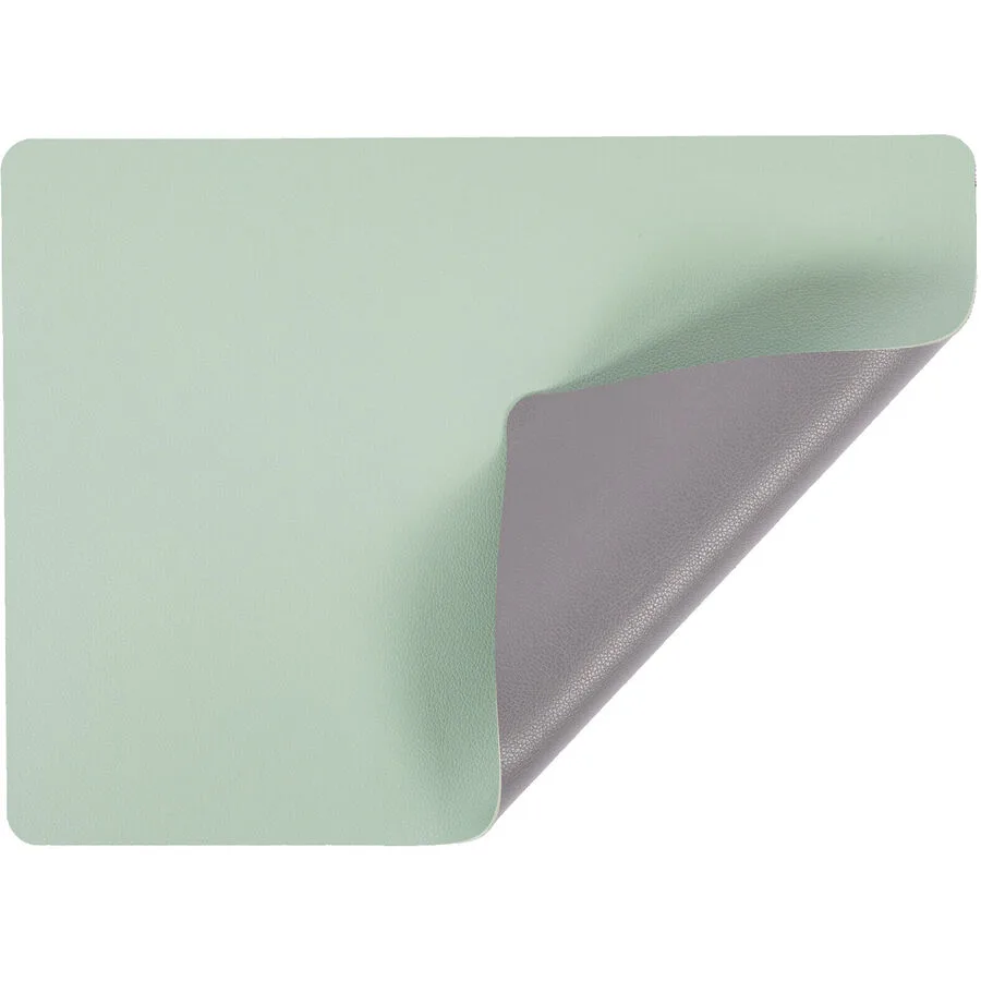 ZICZAC Tischset Tramontana grau/grün Polyvinylchlorid Rechteckig B 32 cm