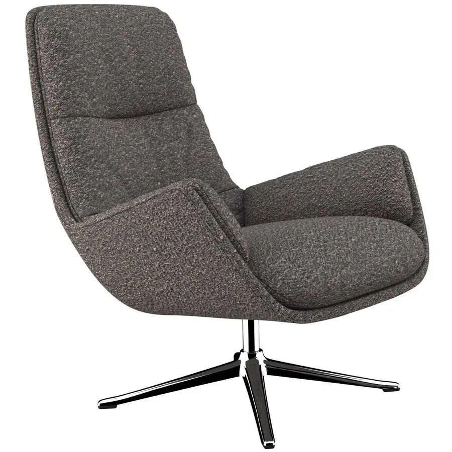 Sessel Halani nougat Stoff B 93 T 84 H 95 cm