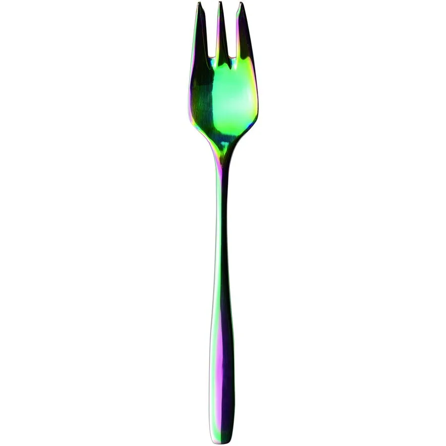 MÄSER Kuchengabel-Set Nigran Mehrfarbig Edelstahl
