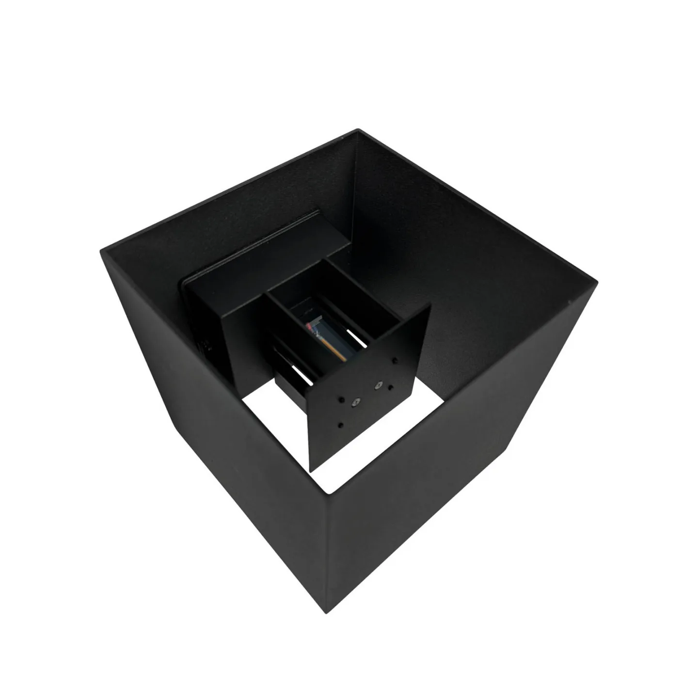 Venus LED Draußen Wandleuchte 15x15 Schwarz - DybergLarsen Dyberg Larsen - Skandinavisch - Aluminium - Mehrflammig