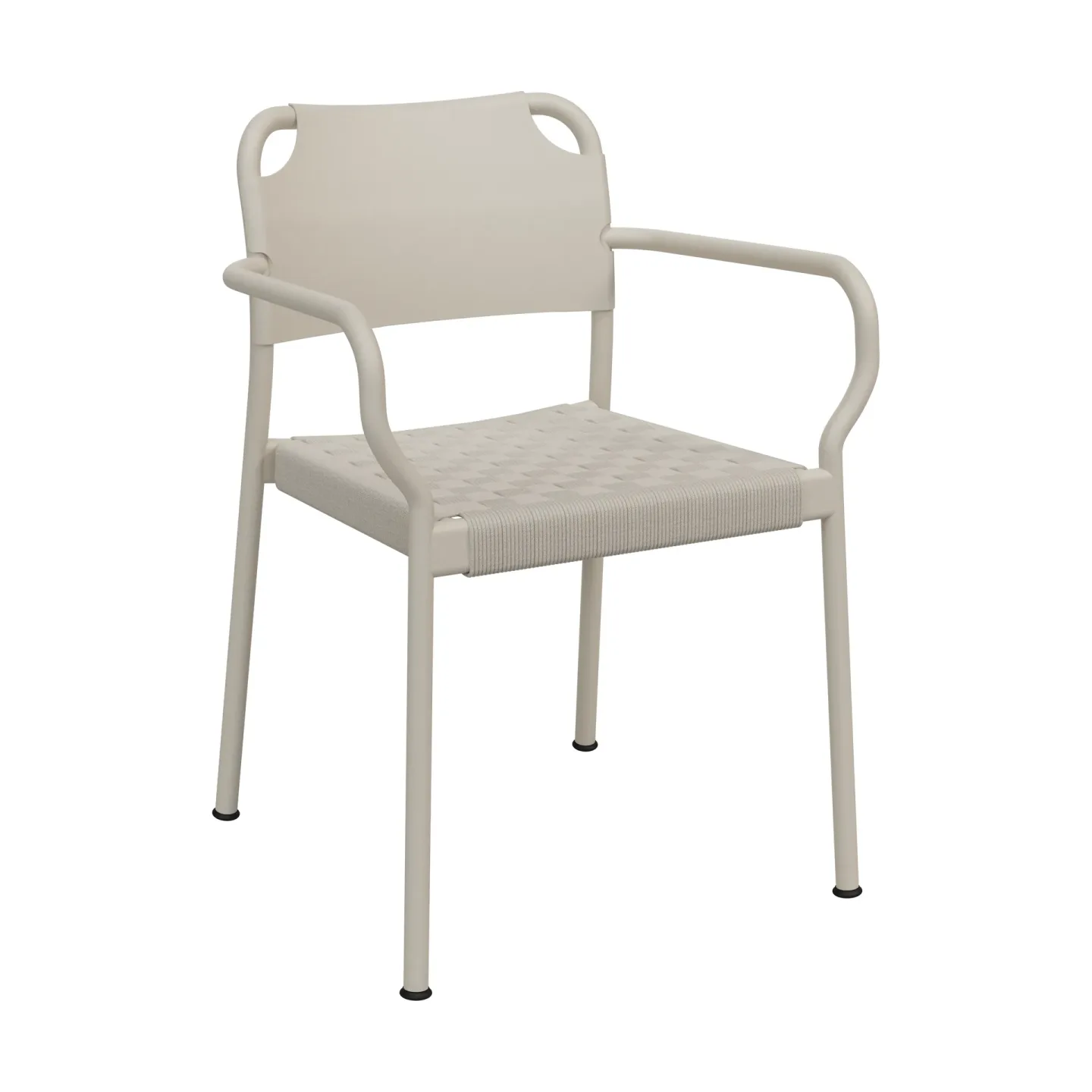 Fritz Hansen Vind karmstol Mist grey
