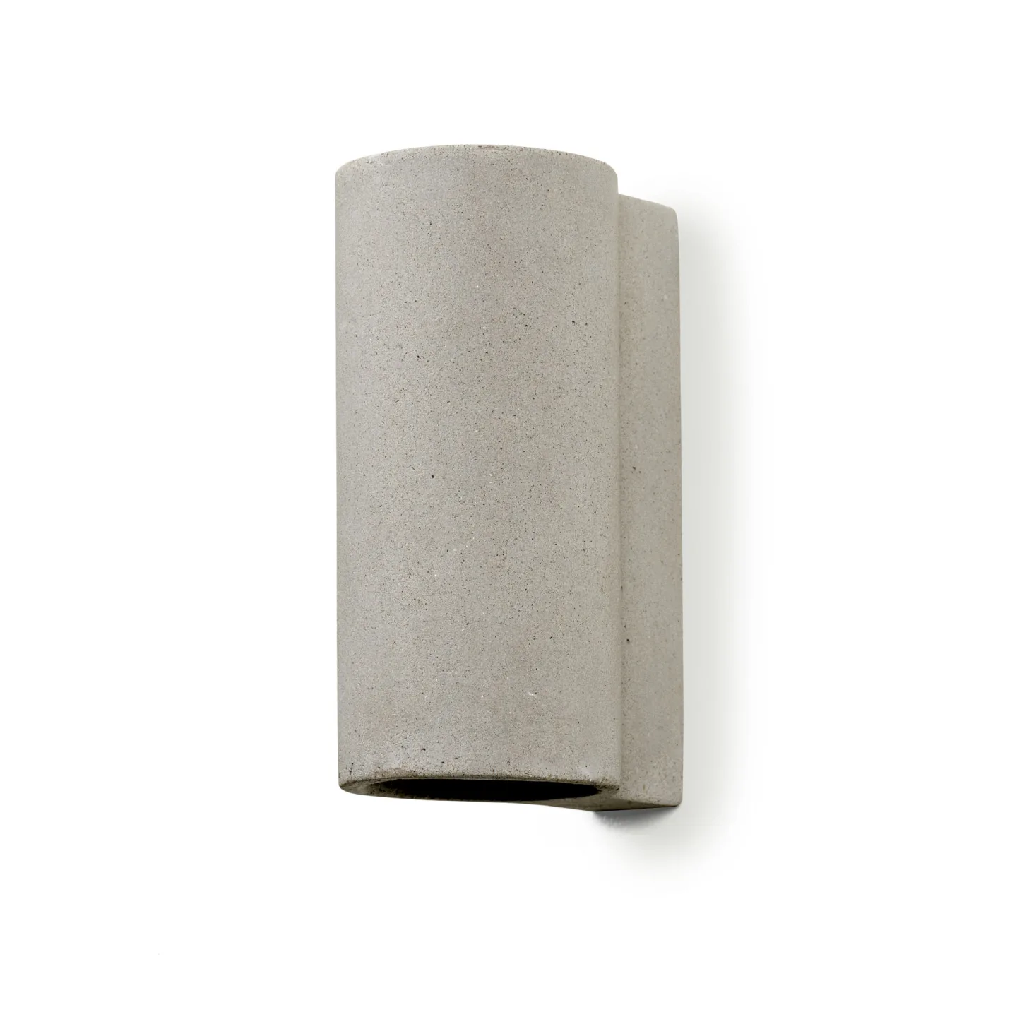 Serax - Wall Lamp Tube Concrete - Vägglampor - Thijs Prinsen - Grå - Sten