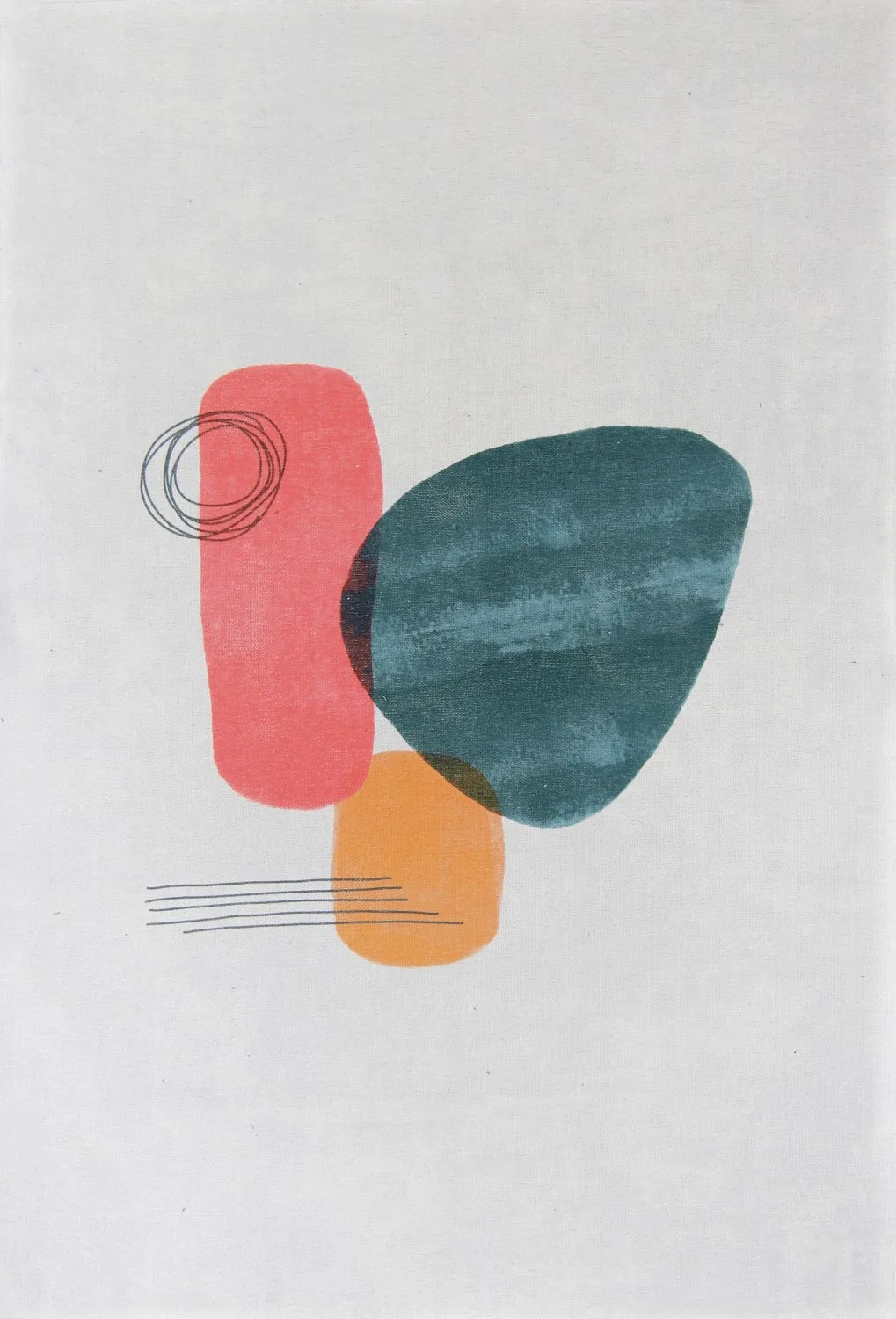 Wilton-teppe - Menton (multi) (Størrelse: 160 x 230 cm)