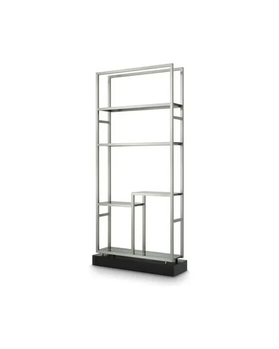 Corrado II Cabinet Brushed Steel