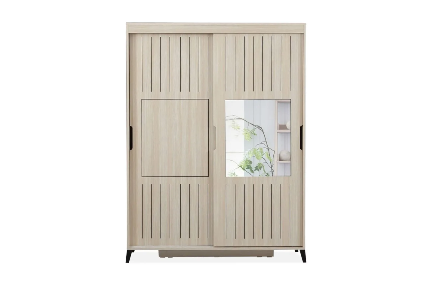 Comfortale Garderob 130 - Ljus Trä