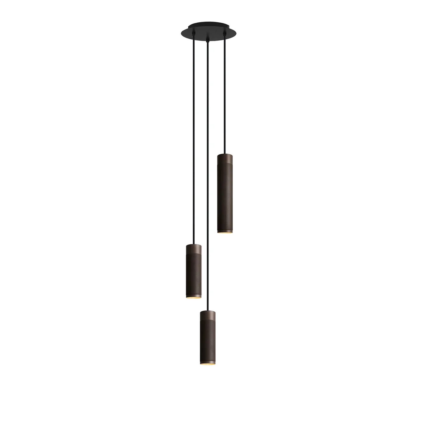 Thorup Copenhagen - Thorup Copenhagen Pendant Cluster Lamp Small, Browned Brass - Klusterlampor - Kasper Thorup - Guld - Metall