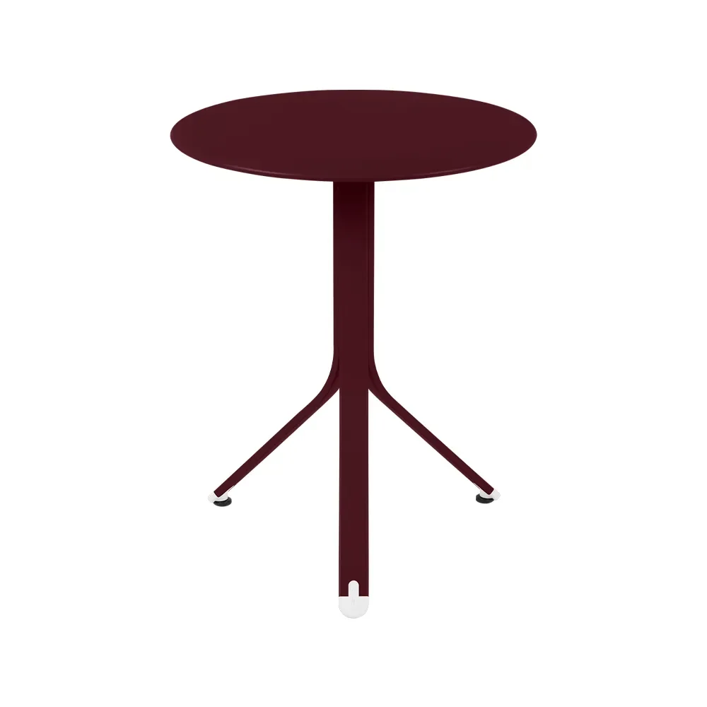 Fermob Rest'o bord, ø60 cm Black cherry (vinröd)