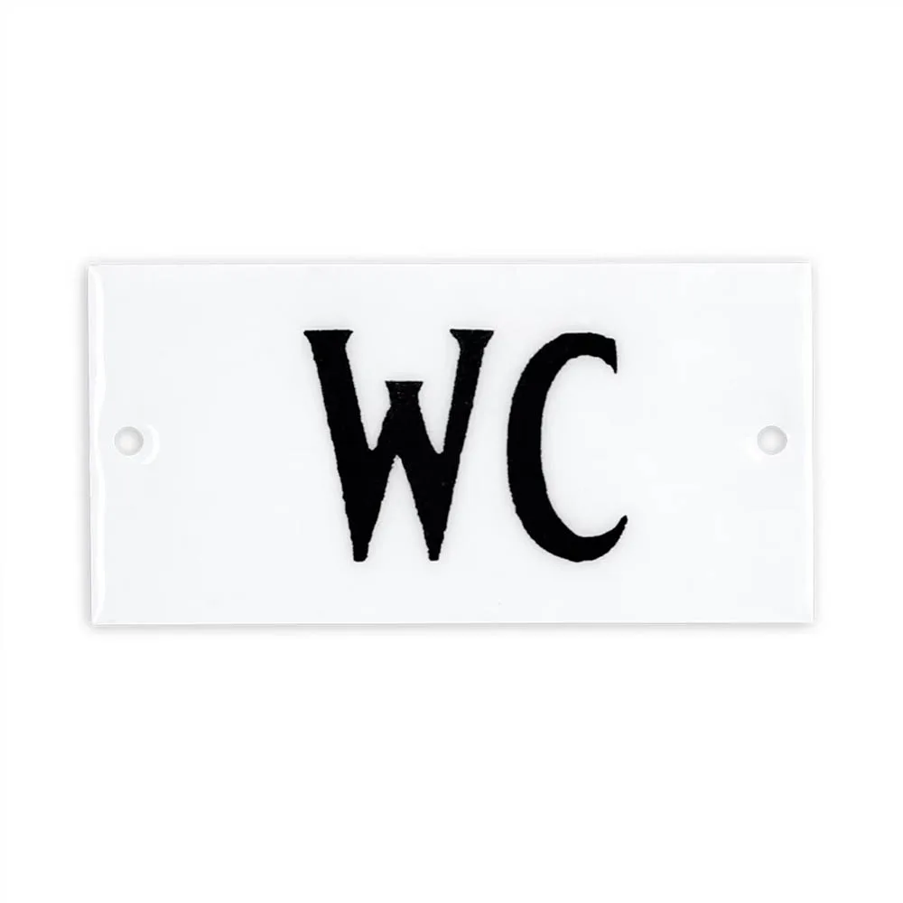 Skylt WC 9 x 4,5 cm