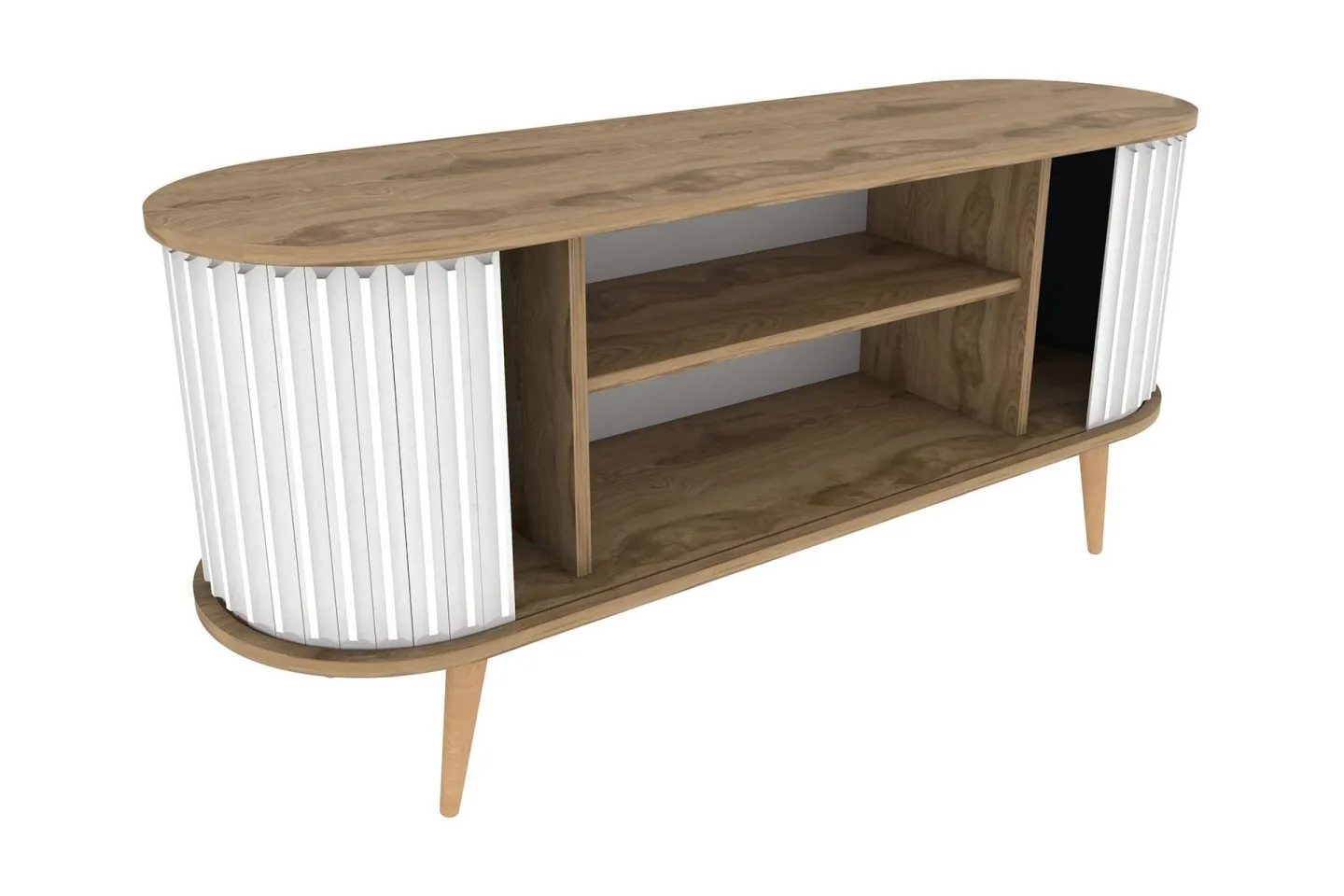 Andifli Tv-bänk 140x64 cm - Brun